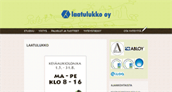 Desktop Screenshot of laatulukko.fi